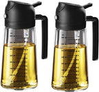 Close-up of dual spray and pour nozzle – black edition
