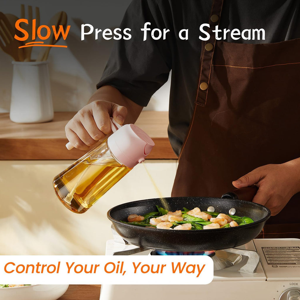 Close-up of pour spout and spray nozzle – peach