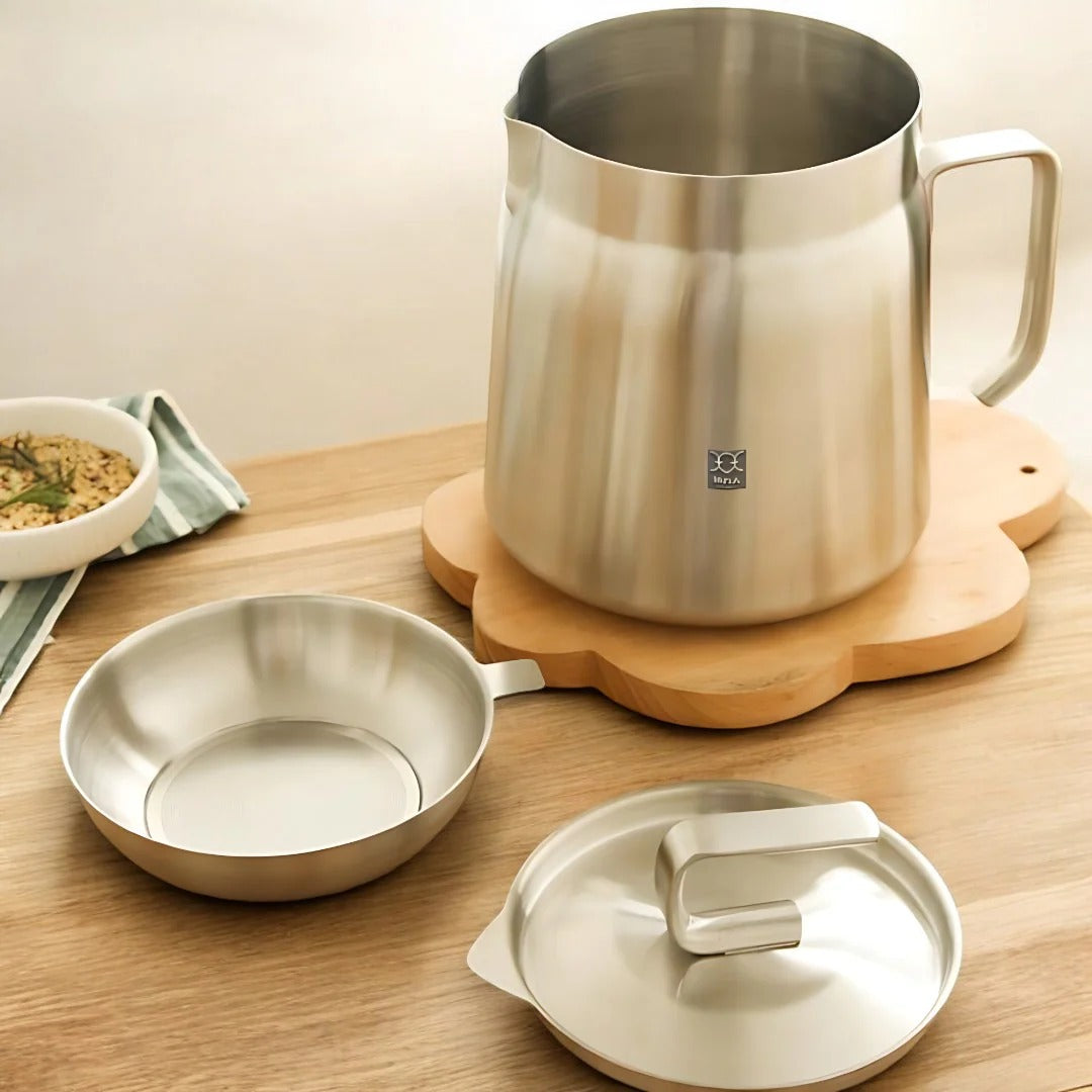 Easy-to-clean design of Odriva Frying Pot