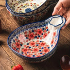 Top view of Odriva bowl showing integrated sauce compartment