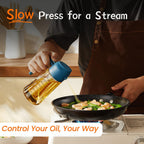 Zorli dual-nozzle oil sprayer in blue